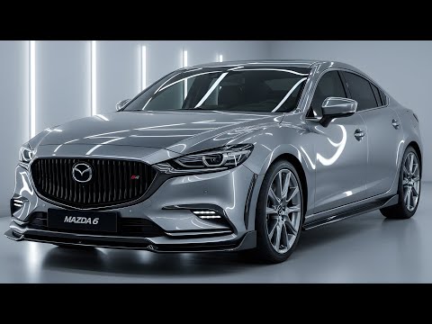2026 Mazda 6 Sedan unveiled: Design, comfort & efficiency