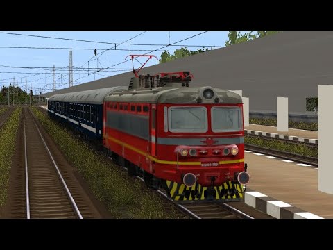 Trainz 12: Gorna Oryahovitsa - Mezdra (almost) with regional train and locomotive 44 099