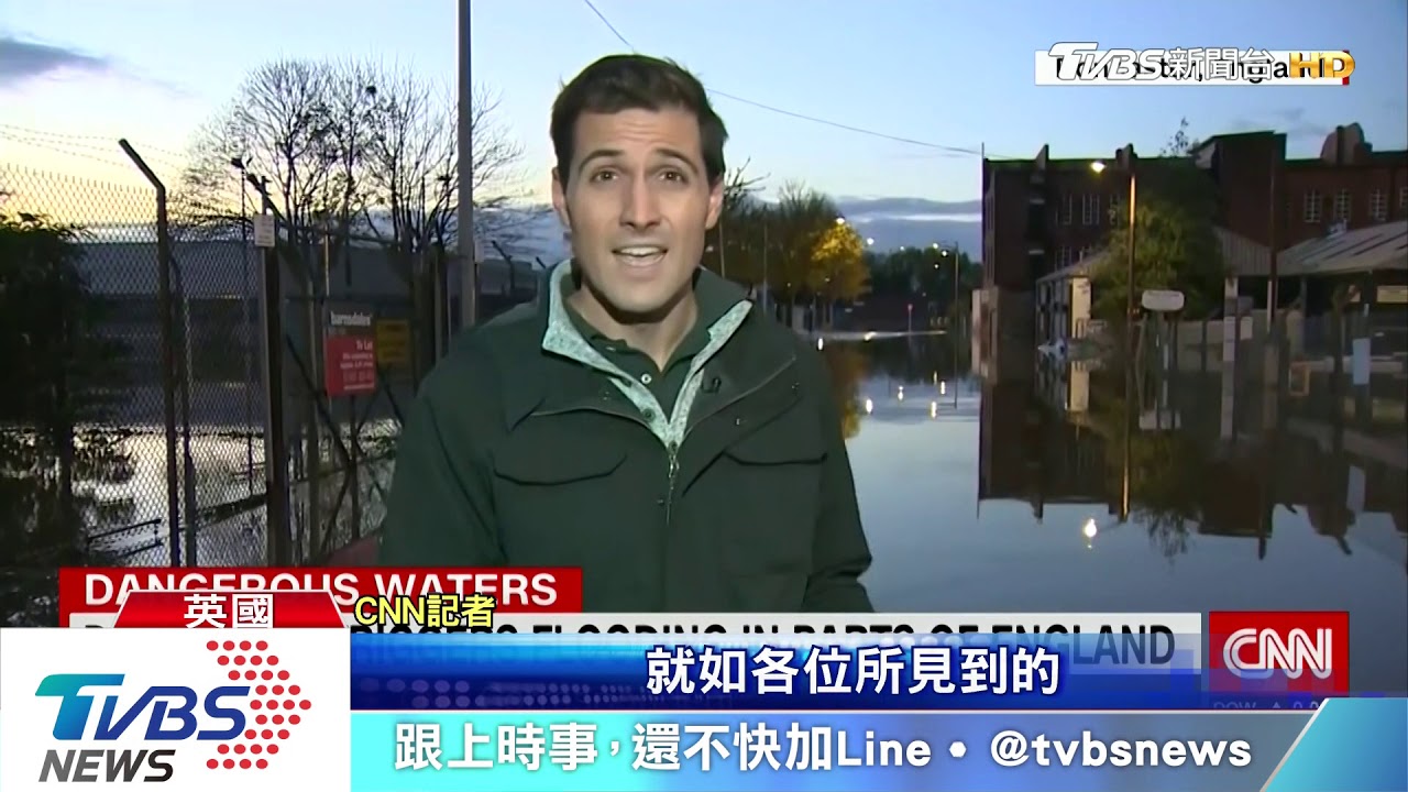 1天內下1個月雨量！　英國中北部豪雨成災
