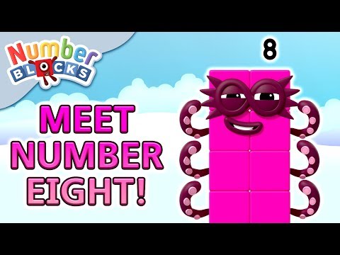 @Numberblocks- Meet Number Eight | Learn to Count | Meet the Numberblocks