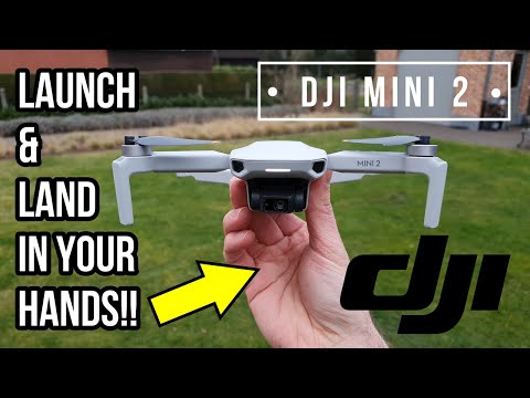 DJI Mini 2 | Tutorials | How to *HAND* launch & land!
