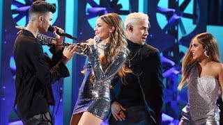 Leslie Grace,  Becky G y CNCO &#39;Diganle&#39; (Remix) | Latin AMAs 2018