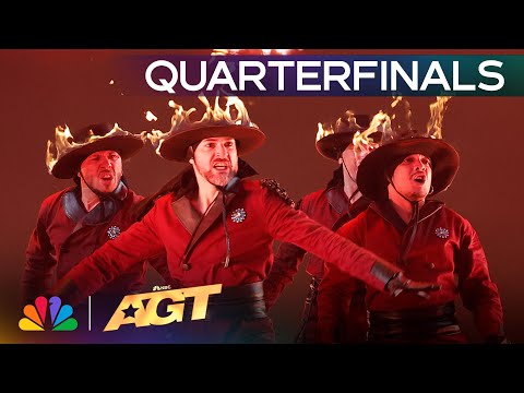 Legión's Fire Malambo Brings The HEAT! | Quarterfinals | AGT 2024