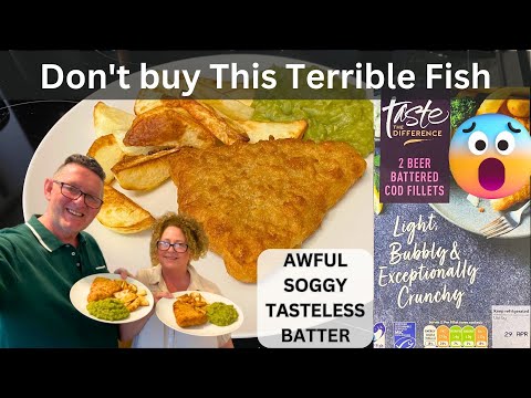 Sainsbury's Awful Battered Cod Fillets Taste The Difference