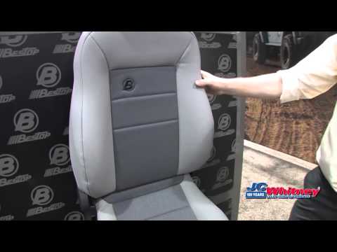 Bestop Trailmax II Seats—now with map pocket and enhanced seat bolsters!