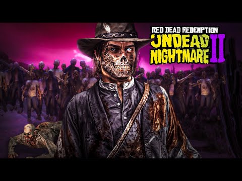 I Survived the Undead Nightmare in RDR2 (it was INSANE)