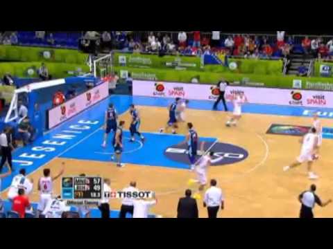 Nikola Ivanovic circus shot vs Bosnia