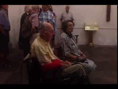 2012-06-26 008 El Batán - v.d. Does - Kathedraal Stª Ana - Homilie