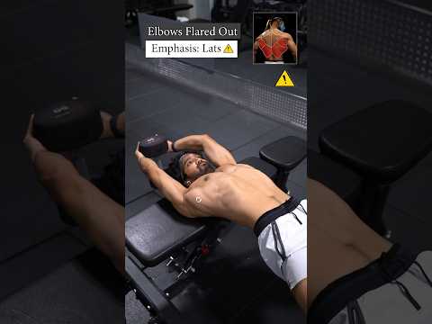 Maximize your Dumbbell Pullovers ⚠️ #chestworkout