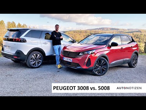 2021 Peugeot 3008 vs. 5008: SUV mit Facelift im Vergleich, Review, Test, Fahrbericht