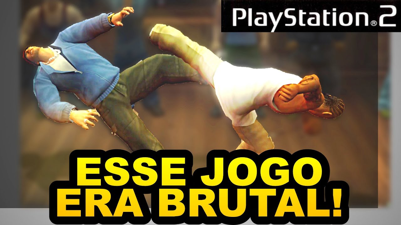 DEF JAM ERA UM JOGO IMPRESSIONANTE DO PS2!