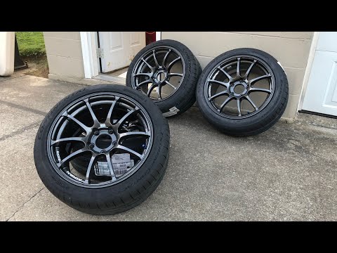 New Tires Mounted On My Advan RZ’s!