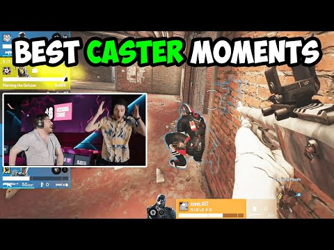 The BEST Caster Moments In Rainbow Six Siege History...