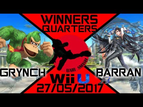 Bair Smash 13 Winners Quarters - BS | Grynch (Donkey Kong) Vs. Barran (Bayonetta) - Smash Wii U