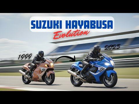 Suzuki Hayabusa Evolution (1999 - 2025) | Motorcycle Evolution #9