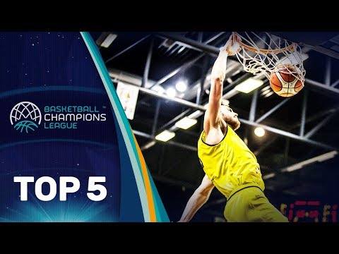 Top 5 Plays - Tuesday - Gameday 7 - Basketball Champions League 2018-19
