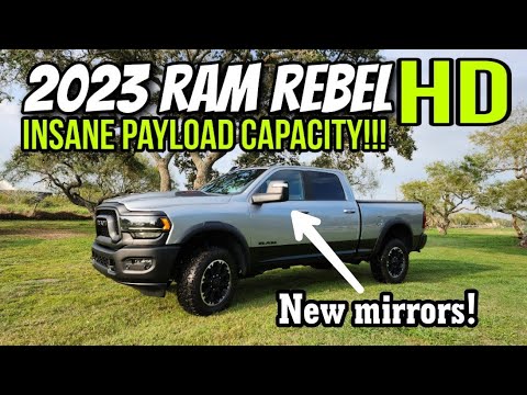 2023 RAM Heavy Duty Rebel! This is a sweet truck! 6.4L HEMI with 3,000lbs payload!