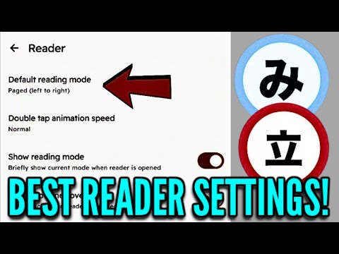 Best Reader Settings For the Mihon and Tachiyomi App!