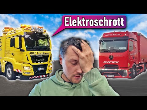 ELEKTRO-SUPER-GAU auf dem Weg nach Skandinavien: eActros 600 wird abgeschleppt