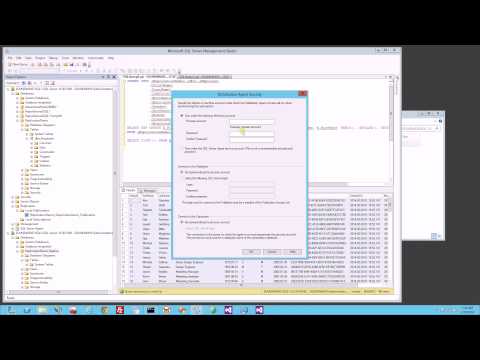 MSSQL - How to set up Transactional Replication Step by Step