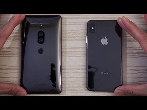 Sony Xperia XZ2 Premium vs iPhone X - Speed Test!
