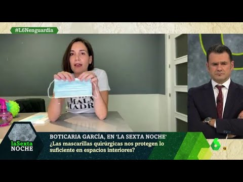 ¿Es cierto que las mascarillas quirúrgicas no protegen en espacios cerrados? - laSexta Noche