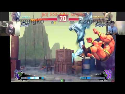 idSSF4 AE Singles poongko vs ZZangMoo