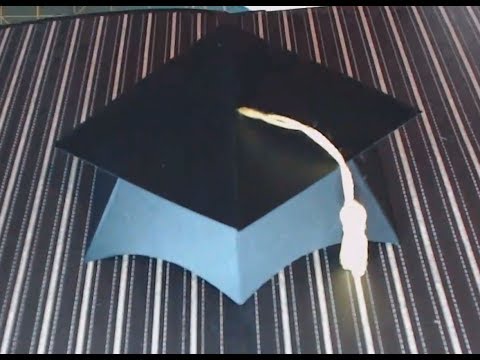 Interactive Photo Album Pop with Pop Ups - Tutorial Part 13 - Pop up Graduation Cap