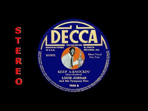 Louis Jordan - Keep A Knockin'  1939  (STEREO)