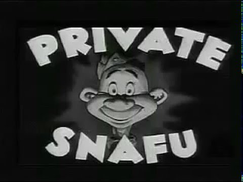 Private Snafu - A Few Quick Facts: Fear 1945