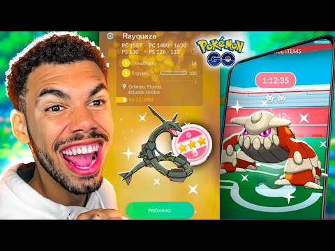 EXISTE UM JEITO DE FAZER RAYQUAZA SHINY LUCKY 100% - POKEMON | Cris |