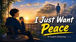 Sometimes the Biggest Dream Is Simply Having a Peaceful Life | B1 English Shadowing