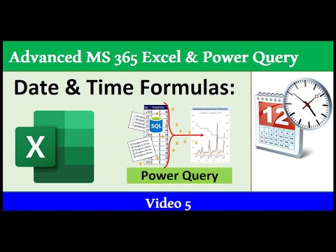 Microsoft 365 Excel Complete Class free from excelisfun at YouTube 365 MECS 00