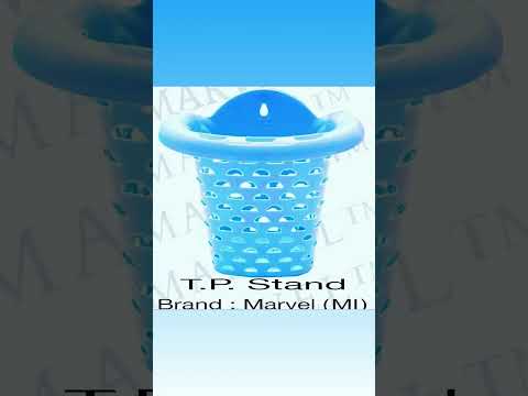 Plastic Marvel Tp Brush Stand