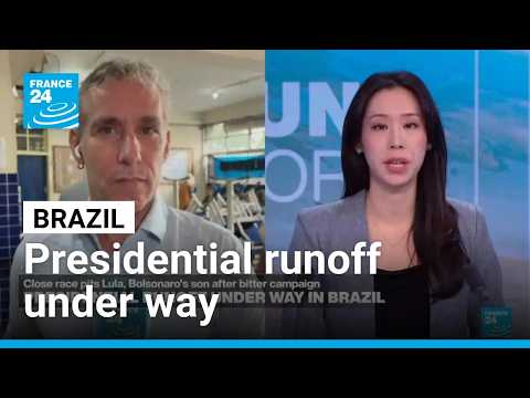 Presidential runoff under way in Brazil