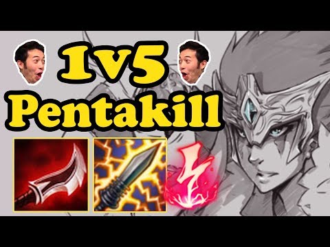 ASSASSIN QUINN ADC IS INSANE!! THE DAMAGE IS REAL | 1V5 PENTAKILL | S8 LOL 8.3