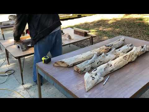 "Driftwood is Nature's Art" - Turning a piece of driftwood into wall art