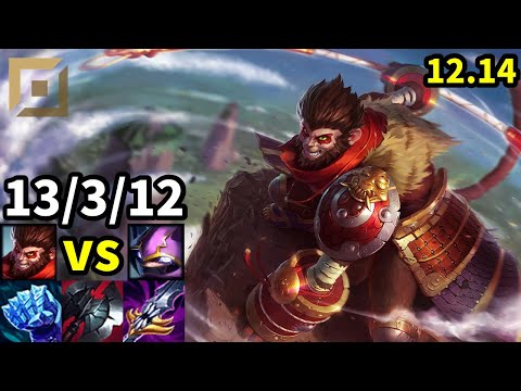 Wukong Top vs Kennen - KR Master | Patch 12.14