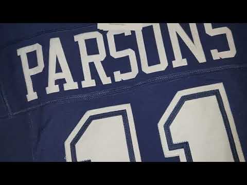 MICAH PARSONS #11 DALLAS COWBOYS 2023 RETAIL ALTERNATE VAPOR ELITE FUSE NIKE FOOTBALL JERSEY