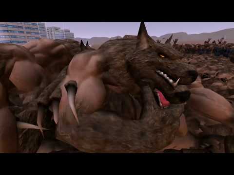 100 Star Wars Darth Maul vs 1000 Werewolf - Ultimate Epic Battle Simulator