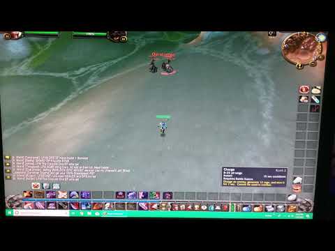 Classic WoW- Level 32 Fury Warrior takes on 5 mobs (1-3 levels higher) at once.