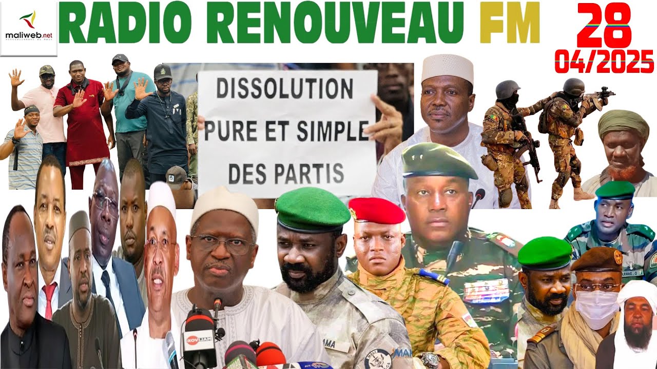 La Revue de Presse de la RADIO RENOUVEAU FM du 28 AVRIL 2025