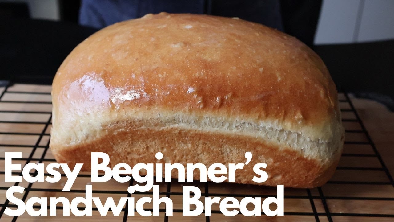 Super Soft White Sandwich Bread ~ Easy Recipe for Beginners
