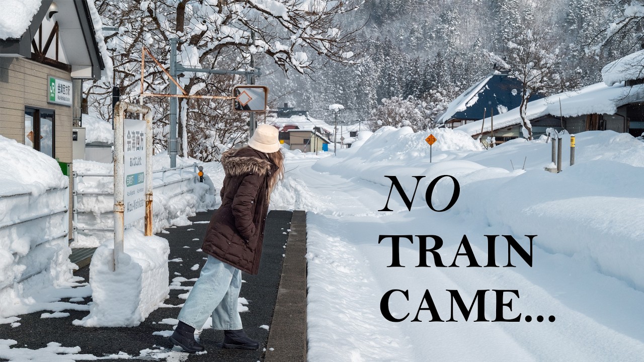 Traveling by Train in Japan’s Deep Snow Country Did NOT Go as Planned