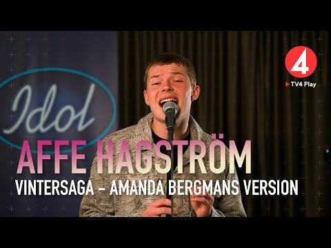 Affe Hagström – ”Vintersaga” – Ted Ström (Amanda Bergman version) – Idol 2020 - Idol Sverige (TV4)