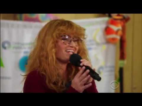 OIC and Idina Menzel on Undercover Boss: Celebrity Edition