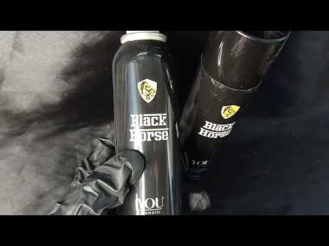 DESODORANTE AEROSOL BLACK HORSE INSPIRAÇÃO FERRARI BLACK 150 ML