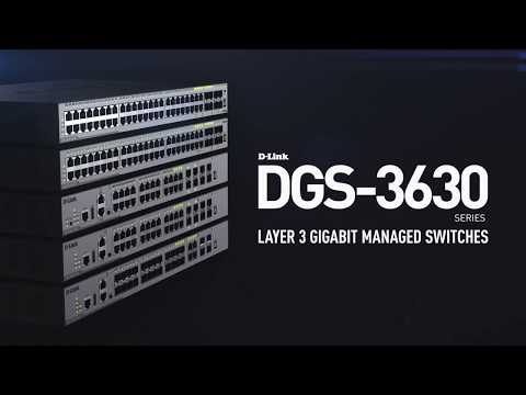 D-LINK DGS-3630-52PC 52-Port Layer 3 Stackable Managed Gigabit PoE Switch