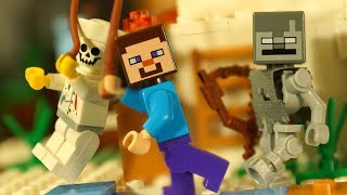 ИГЛУ для ЛЕГО НУБика Майнкрафт Мультики LEGO Minecraft - Видео Мультфильмы для Детей