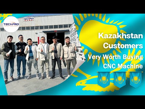 Welcome Kazakhstan Furniture Delegation to Visit TechPro CNC Router Factory